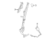 Diagram for Ford Edge Seat Belt - KT4Z-58611B09-AH