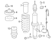 Diagram for 2022 Ford F-150 Shock Absorber - ML3Z-18124-AU