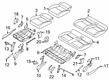 Diagram for Ford Transit Connect Seat Cushion - KT1Z-1763841-E
