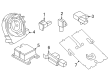 Diagram for 2024 Lincoln Nautilus Air Bag Control Module - R2TZ-14B321-A