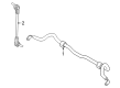 Diagram for 2024 Lincoln Nautilus Sway Bar Link - PZ1Z-5K483-B