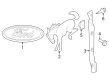 Diagram for 2024 Ford Bronco Emblem - N2DZ-7842528-Z