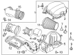 Diagram for 2024 Ford F-150 Air Duct - RL3Z-9B659-A