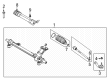 Diagram for 2025 Lincoln Corsair Tie Rod End - LX6Z-3A130-A