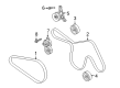 Diagram for 2025 Ford Ranger Serpentine Belt - MB3Z-8620-B