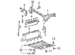 Diagram for 2025 Ford Mustang Mach-E Radiator Support - LJ9Z-16138-D