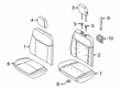 Diagram for 2023 Ford Ranger Seat Cover - LB3Z-2160080-CA