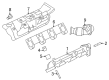 Diagram for 2025 Ford F-350 Super Duty Exhaust Manifold - LC3Z-9430-B