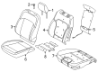 Diagram for 2025 Ford Ranger Seat Cover - N1WZ-6062901-GQ