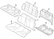 Diagram for 2025 Ford Mustang Seat Cover - PR3Z-6366600-BE