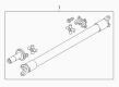 Diagram for 2020 Ford F-150 Drive Shaft - JL3Z-4602-AD