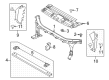 Diagram for 2024 Ford Expedition Radiator Support - ML3Z16138A