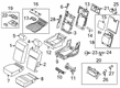 Diagram for Ford F-350 Super Duty Armrest - LC3Z-25644A22-CA