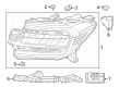 Diagram for Ford Expedition Headlight - NL1Z-13008-M