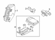 Diagram for Lincoln Body Control Module - M2GZ-19H405-D