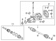 Diagram for Ford Police Interceptor Sedan Differential - GB5P-4000-AB