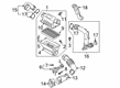 Diagram for 2025 Lincoln Aviator Air Duct - L1MZ-9B659-D