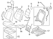 Diagram for 2025 Ford Mustang Seat Cover - PR3Z-5464416-FA