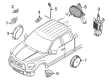 Diagram for 2025 Ford Escape Car Speakers - LJ6Z-18808-B