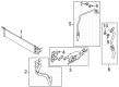Diagram for Ford Bronco Sport Automatic Transmission Oil Cooler Line - JX6Z-7R081-M