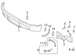 Diagram for 2025 Ford F-150 Lightning Bumper - NL3Z-17757-B