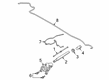 Diagram for Ford Escape Wiper Blade - LJ6Z-17528-CA