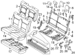 Diagram for 2025 Ford F-350 Super Duty Seat Cover - NL3Z-1666601-BA