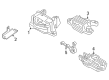 Diagram for 2024 Ford Maverick Engine Mount - NZ6Z-6068-F