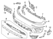 Diagram for 2025 Ford Ranger License Plate - N1WZ-17A385-K