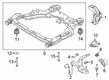 Diagram for Ford Police Interceptor Sedan Control Arm - FA5Z-3079-A