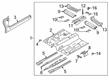 Diagram for Ford Escape Floor Pan - LX6Z-7811135-B