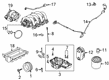 Diagram for 2025 Ford F-350 Super Duty Crankshaft Pulley - LC3Z-6312-A