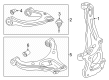 Diagram for 2024 Ford Ranger Control Arm - MB3Z-3084-N