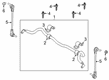 Diagram for Ford Sway Bar Kit - LX6Z-5482-B