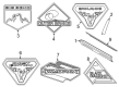 Diagram for 2025 Ford Bronco Sport Emblem - M1PZ-16720-B