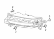 Diagram for Lincoln Navigator Fog Light - JL7Z-15200-F