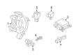 Diagram for Ford Fusion Air Bag Control Module - HP5Z-14B321-E