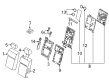 Diagram for 2025 Ford F-350 Super Duty Armrest - ML3Z-18644A22-CE