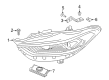 Diagram for Ford SSV Plug-In Hybrid Headlight - HS7Z-13008-AA