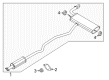 Diagram for Ford Fusion Muffler - KS7Z-5F250-E