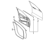 Diagram for Ford Maverick Door Seal - NZ6Z-6020708-A