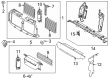 Diagram for 2024 Ford F-150 Air Deflector - ML3Z-8327-E