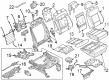 Diagram for 2025 Ford F-350 Super Duty Seat Cover - NL3Z-1662900-AY