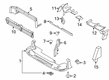 Diagram for Ford Air Deflector - LK4Z-17626-A