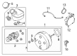 Diagram for 2024 Ford Transit Brake Booster - NK4Z-2005-C