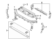 Diagram for 2020 Ford F-150 Air Deflector - JL3Z-8327-A
