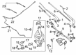 Diagram for Ford Ranger Wiper Pivot - KB3Z-17566-A