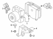 Diagram for Ford Transit Connect ABS Pump And Motor Assembly - KV6Z-2B373-D