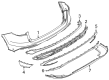 Diagram for 2025 Lincoln Nautilus Bumper - R2TZ-17906-SC