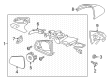 Diagram for Ford Mustang Car Mirror - KR3Z-17683-A